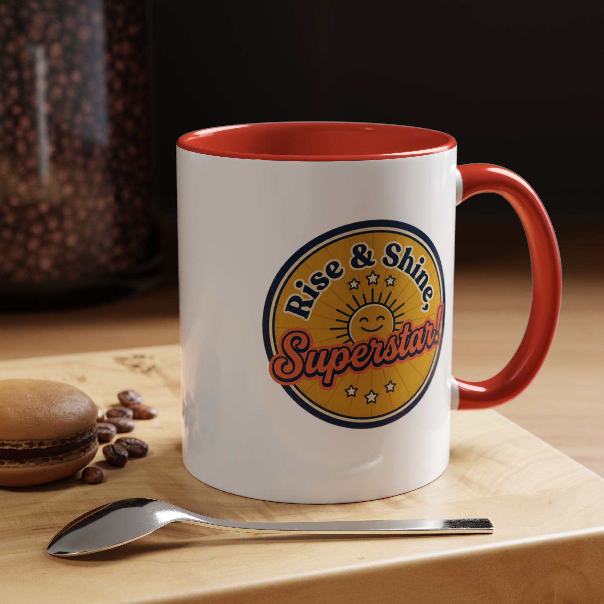 Rise & Shine Superstar! Mug | Accent Coffee Mug - Image 19