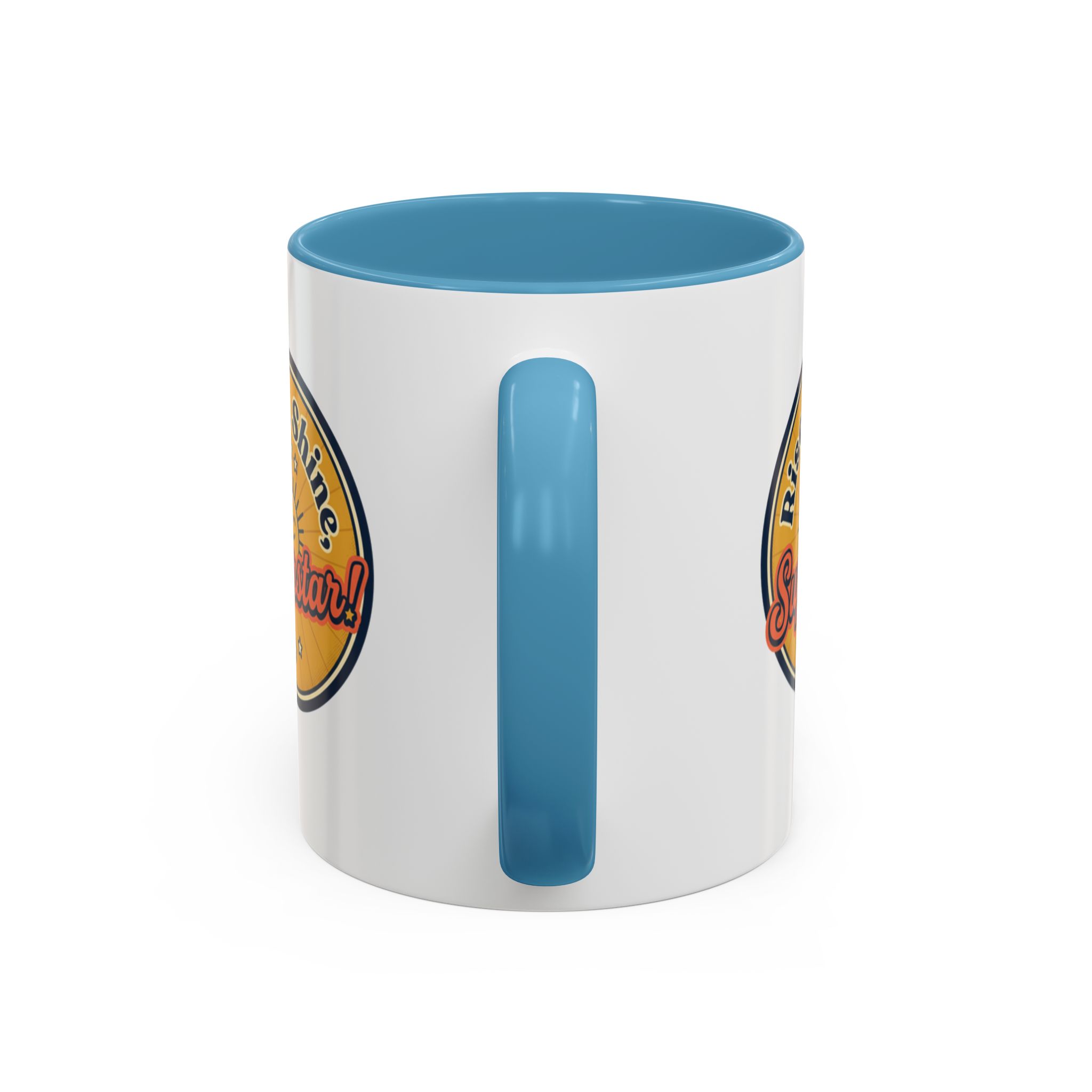 Rise & Shine Superstar! Mug | Accent Coffee Mug - Image 23