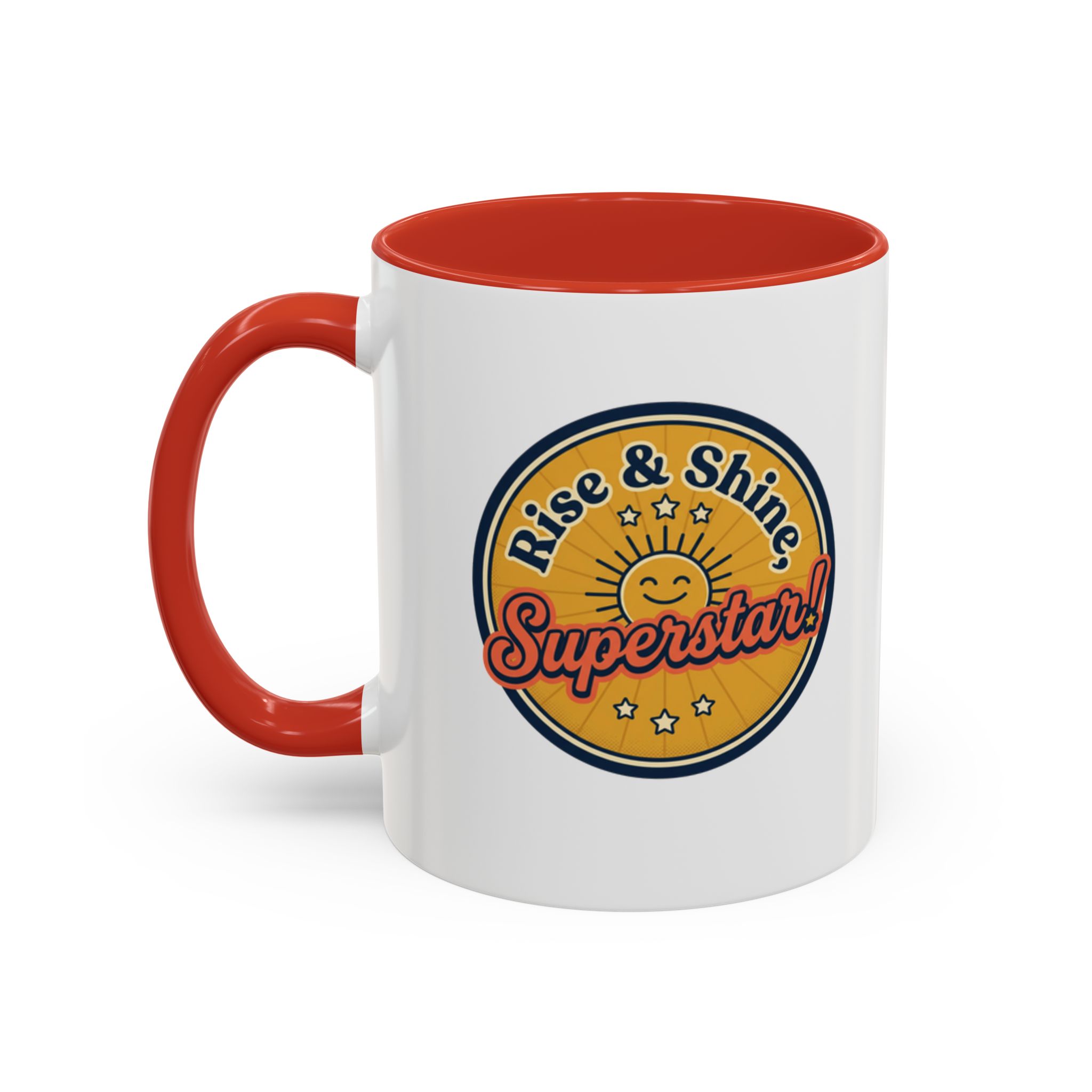 Rise & Shine Superstar! Mug | Accent Coffee Mug - Image 17