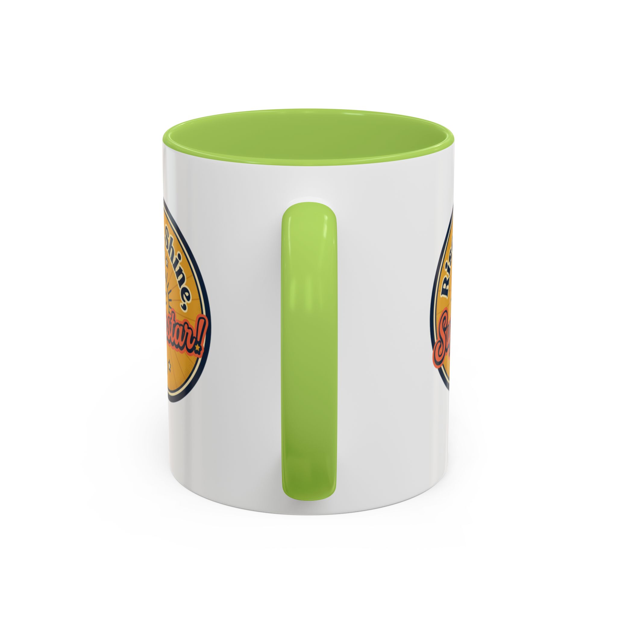 Rise & Shine Superstar! Mug | Accent Coffee Mug - Image 38