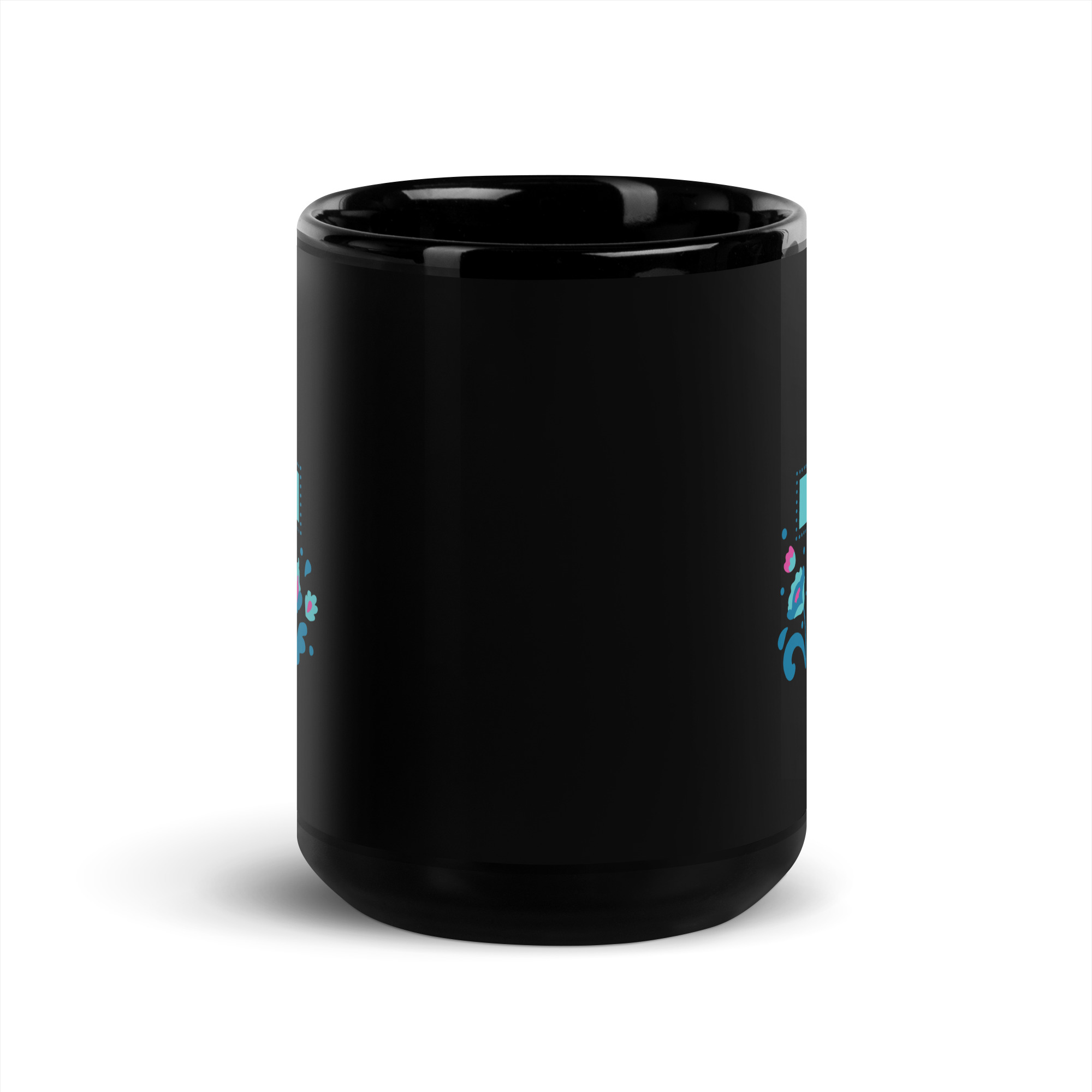 Black Glossy Mug - Image 3