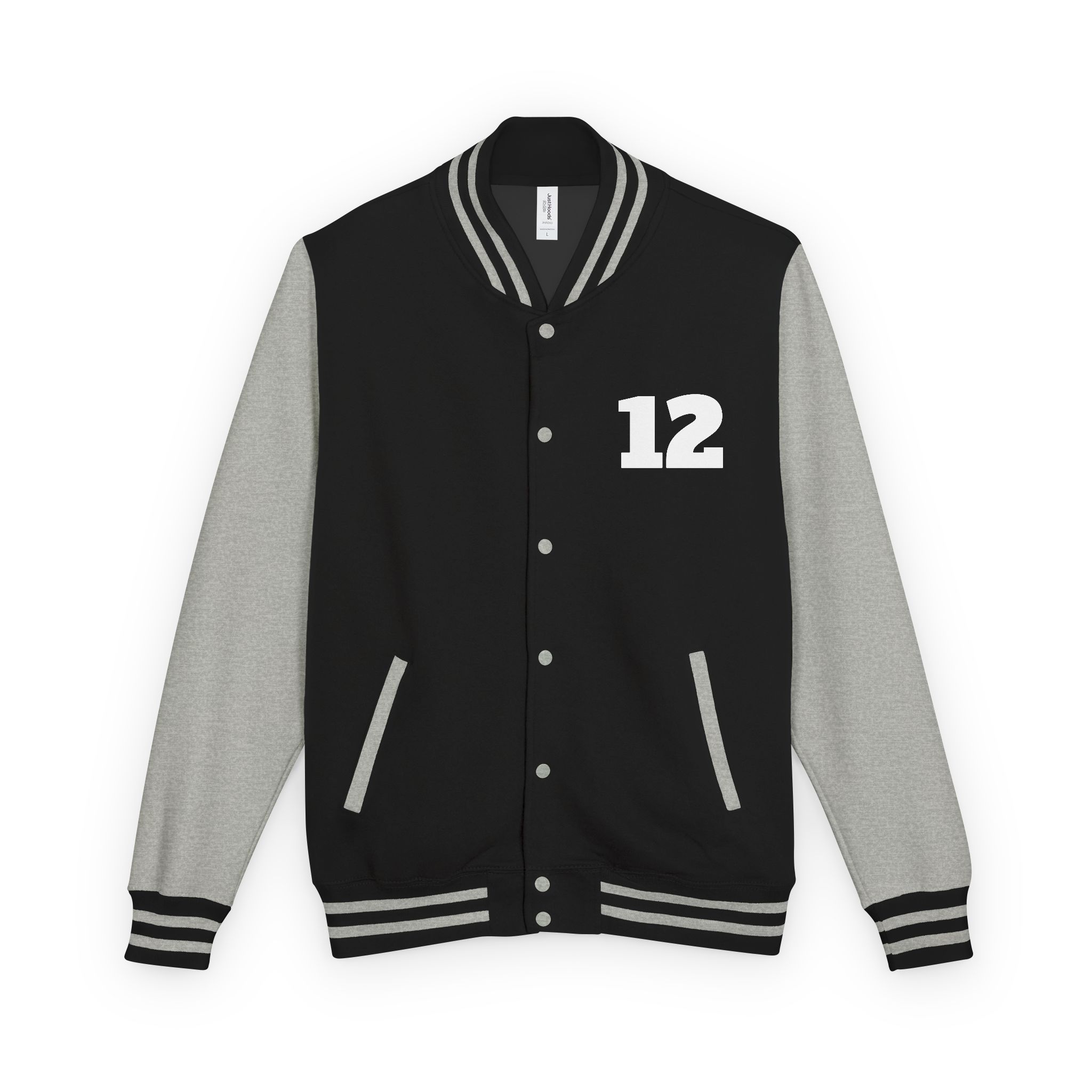 Varsity Jacket -Letterman Jacket with '12' Number - Image 21