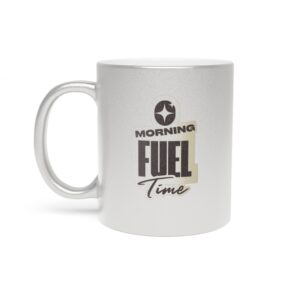 Morning Fuel Time Mug (SilverGold)