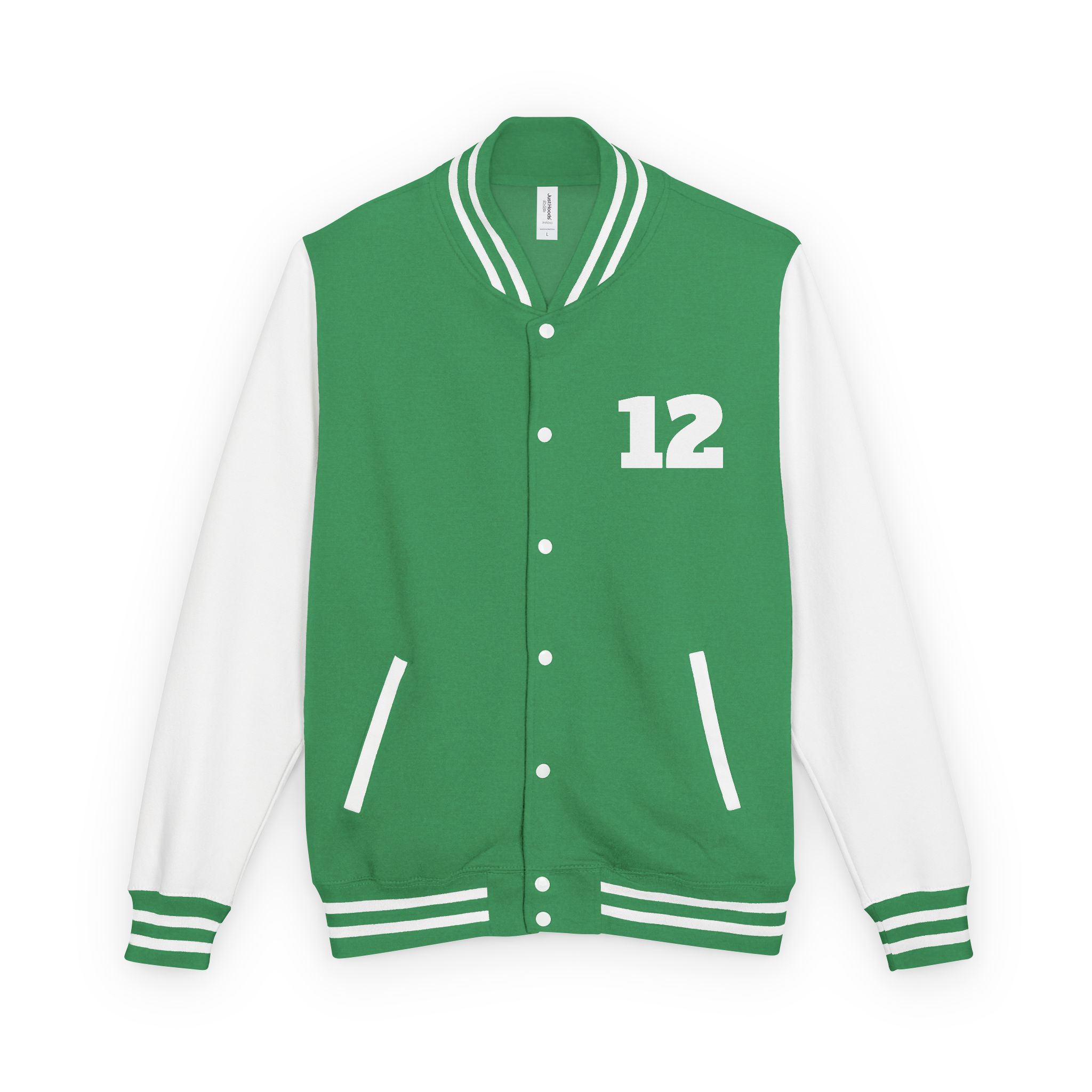 Varsity Jacket -Letterman Jacket with '12' Number - Image 33
