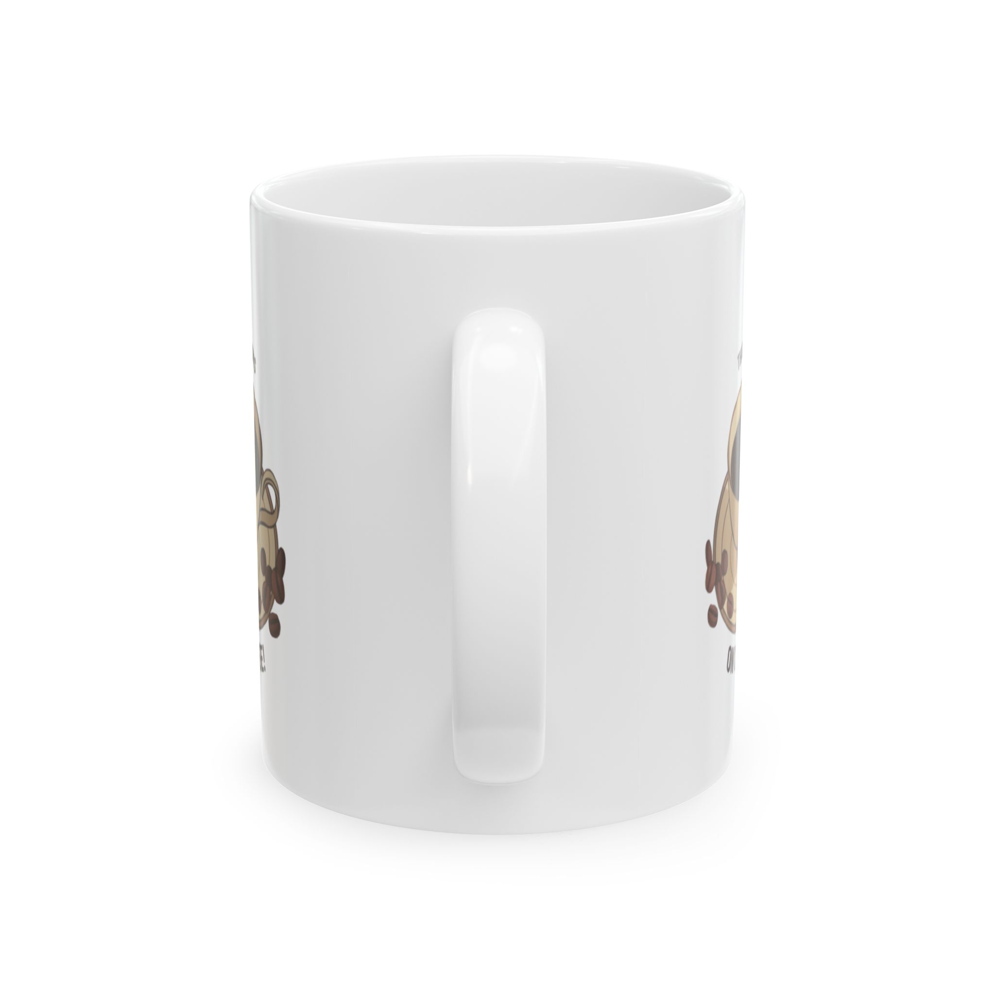 Coffee Mug - Cute Retro Coffee Camper Illustration (11oz, 15oz) - Image 3