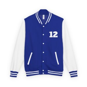Varsity Jacket -Letterman Jacket with '12' Number